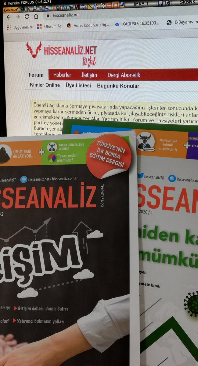 Hisseanaliz dergisi Türkiye'nin ilk küçük yatırımcı için kaynak olan borsa dergisidir. Emeği geçenlere teşekkürler