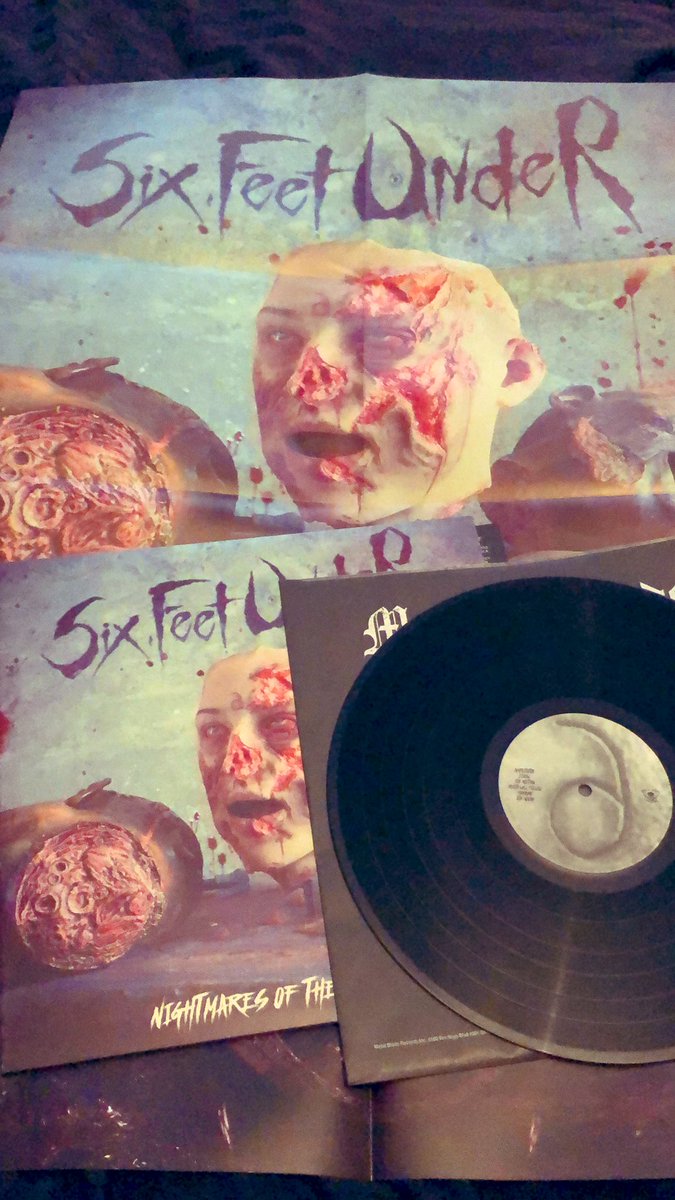 bloodcummer's tweet photo. Newest addition to my collection- brilliant album from @sixfeetofficial 
Big thanks to @shirleyannebb for nabbing it for me. https://t.co/bqLBVoiY0q
