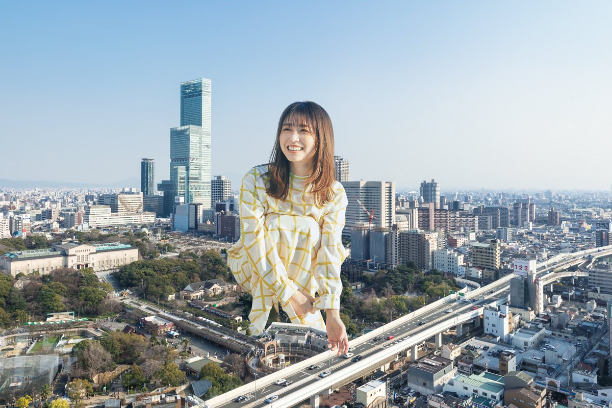 長濱ねる #giantess