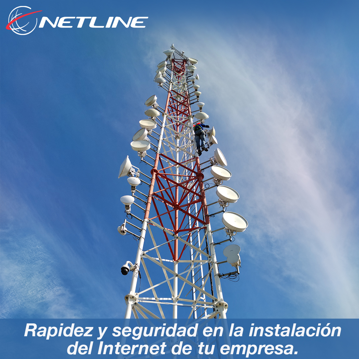 NetlineC's tweet photo. No esperes más por la instalación de internet en tu empresa, nuestro servicio Internet Dedicado Inalámbrico #NetAir te aseguramos la conectividad y la instalación en menos de 24 horas. 💻 🌐👨💻
Conoce más: https://t.co/c7SHRoJyk9
#internetdedicado #internetinalambrico https://t.co/ySzVQhaVqG