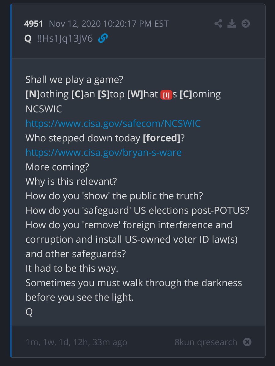 Sydney Powell? Who searched marker I? It had to be this way...Don't lose FAITHHold the Line!