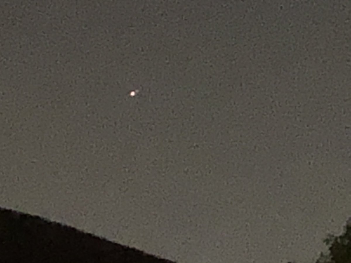 jonnetzler's tweet photo. Here’s the #conjunction from Jubail, Saudi Arabia at about 6:15 PM local time (9:15 AM Chicago time) https://t.co/RRsMXAMGv2