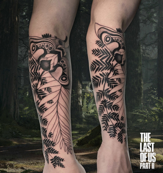 Ellie's Tattoo Art - The Last of Us Part II Art Gallery