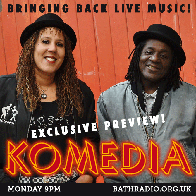 BathSound_Radio's tweet photo. 'Bringing back live music’ 9pm Monday, features live gigs due @KomediaBath post Christmas! Exclusive preview of soon to be released track by @NevilleStaple & @SugaryStaple!
Tune in via https://t.co/x9870fmERJ.
#bathradio #nevillestaple #sugarystaple #thespecials #skamusic https://t.co/xSnD5x9yel