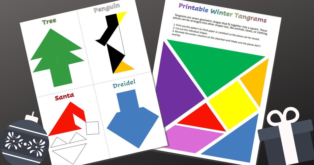 STEM_Universe's tweet photo. Continue learning this break with holiday STEM activities! 

Check these winter tangrams out: https://t.co/4tpxJvHIyB https://t.co/FogDTzrgsE