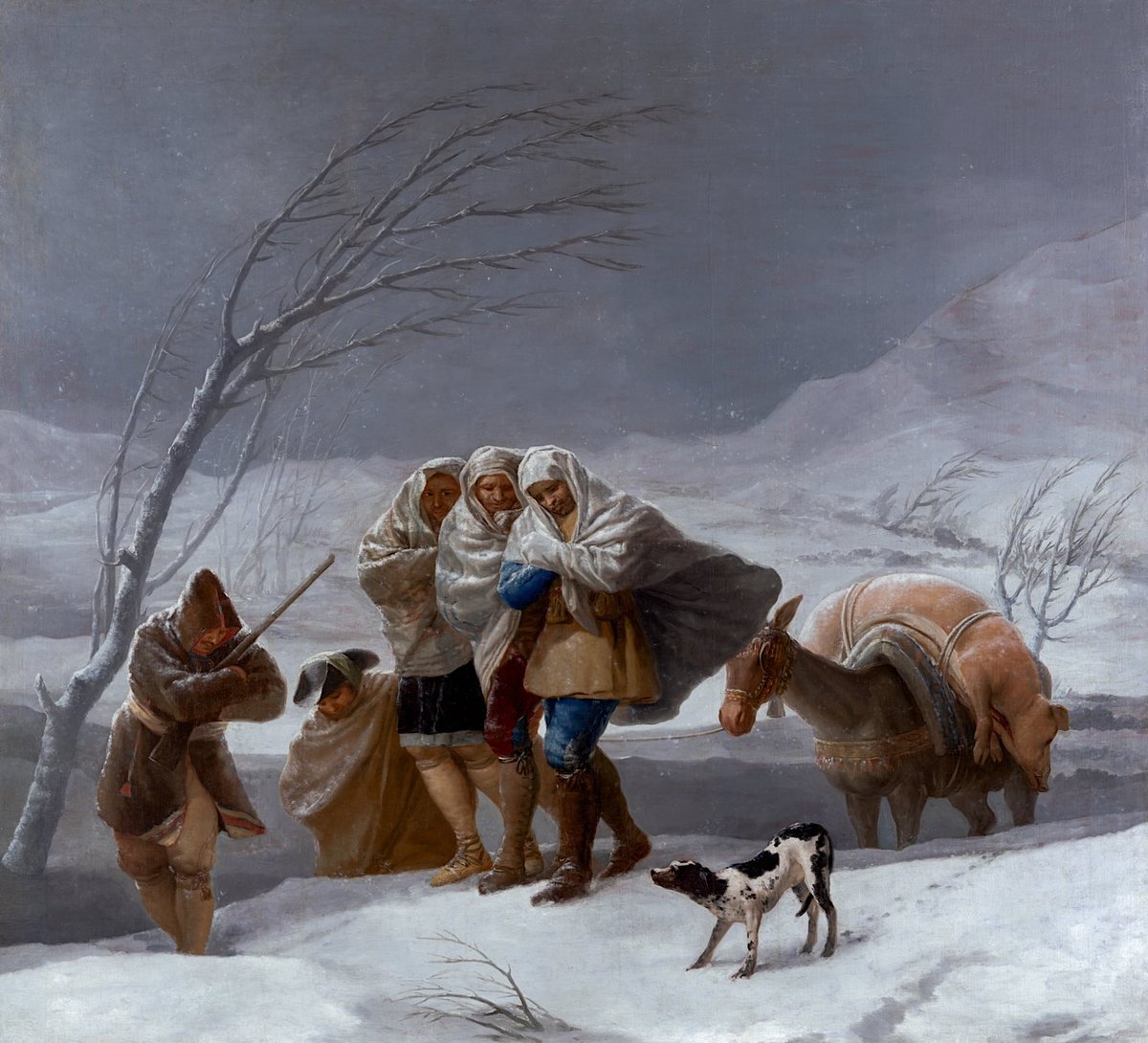 RT @rabihalameddine: Goya - The Snowstorm (Winter) - 1786 https://t.co/Pgz2eAmNZC