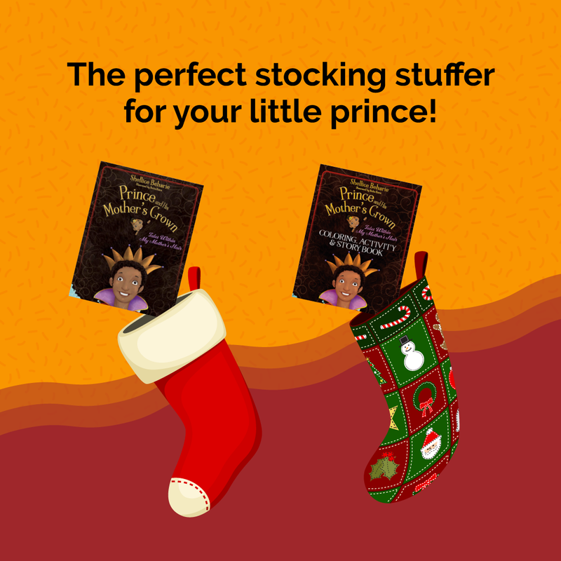 ShelliceBeharie's tweet photo. Your little prince deserves only the best! My picture book, Prince and His Mother's Crown: Tales Within My Mother's Hair, showcases the unbreakable bond between mothers and sons and is the perfect gift for your little boy. 

Take 15% off with code K38BWU: https://t.co/WIwolPj8Dg https://t.co/fZuPfGBdlY