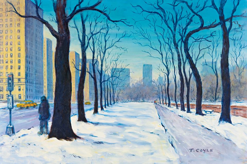 Terence Coyle (USA b. 1925)After the Blizzard of '96oil on canvas 71 x 106.7 cm