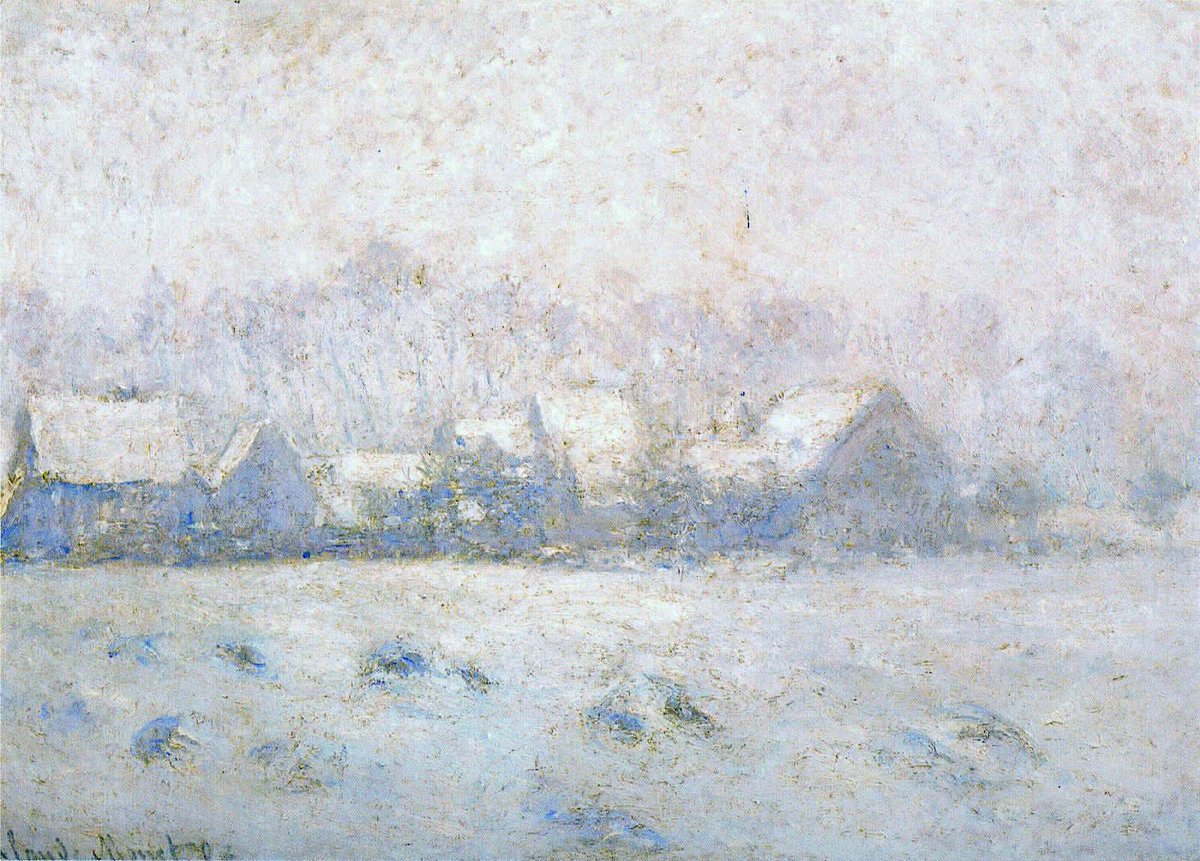 Claude Monet - Snow Effect - 1893