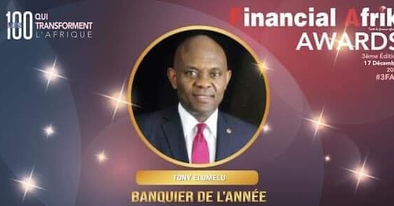 ubacameroon's tweet photo. Toutes nos félicitations au PCA de UBA Group, M. Tony Elumelu, désigné «  Banquier de l’année » lors de la 3e édition des Financial Afrik Awards.

#AfricasGlobalBank #TOEWay #3FAA #Africapitalism https://t.co/T7eDzWjzDJ https://t.co/gL43AMz6vY