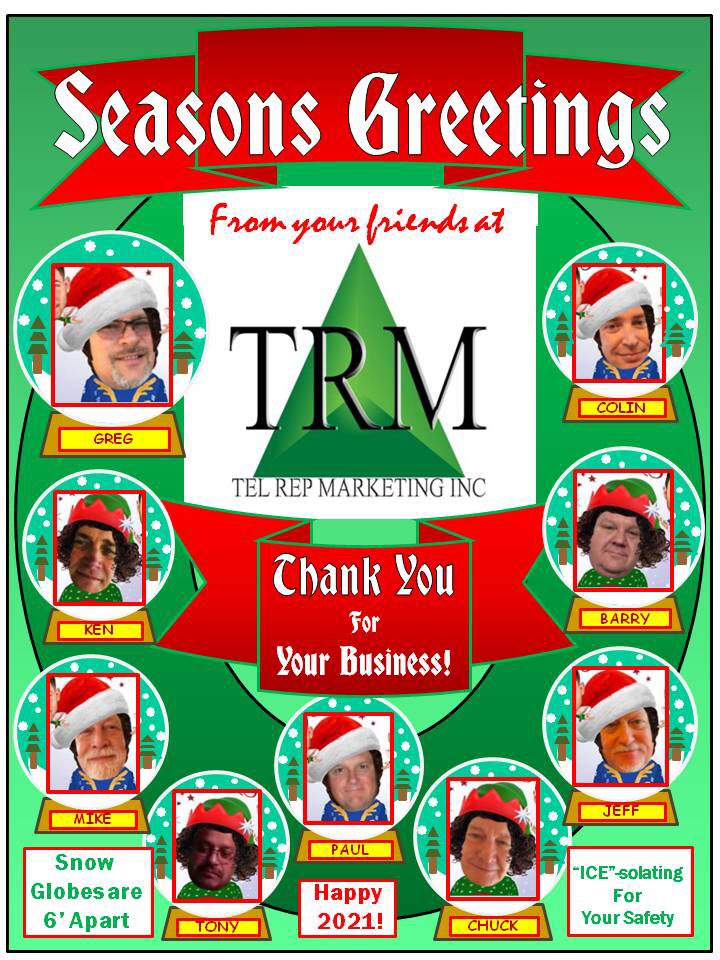 We are very grateful to be blessed with such wonderful customers and Distributor partners.  We are honored to support our leading edge manufacturers and value all of these relationships.
Here’s wishing all of you a wonderful Holiday Season and a very prosperous 2021!