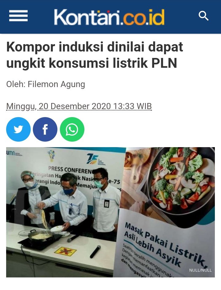 Konsumsi listrik terus, bayar tagihan terus~

Teruslah konsumtif! Ingat PLN punya masalah oversupply listrik dan utang teriliunan. Heuheu

#KomporInduks
#KonsumsiListrik 
#oversupply
#PLN