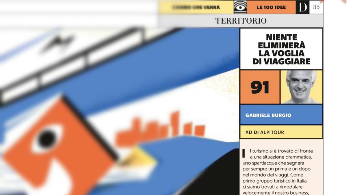 Niente eliminerà la voglia di #viaggiare, ma avrà dei mutamenti, come racconta il Presidente del Gruppo <a href="/gabrieleburgio/">Gabriele Burgio</a> su <a href="/DRepubblicait/">Moviesda Hindi</a>. Il 2021 sarà un anno di transizione con mete di #prossimità. Dal 2022 inizierà il vero processo #rinascita con nuovi filoni.