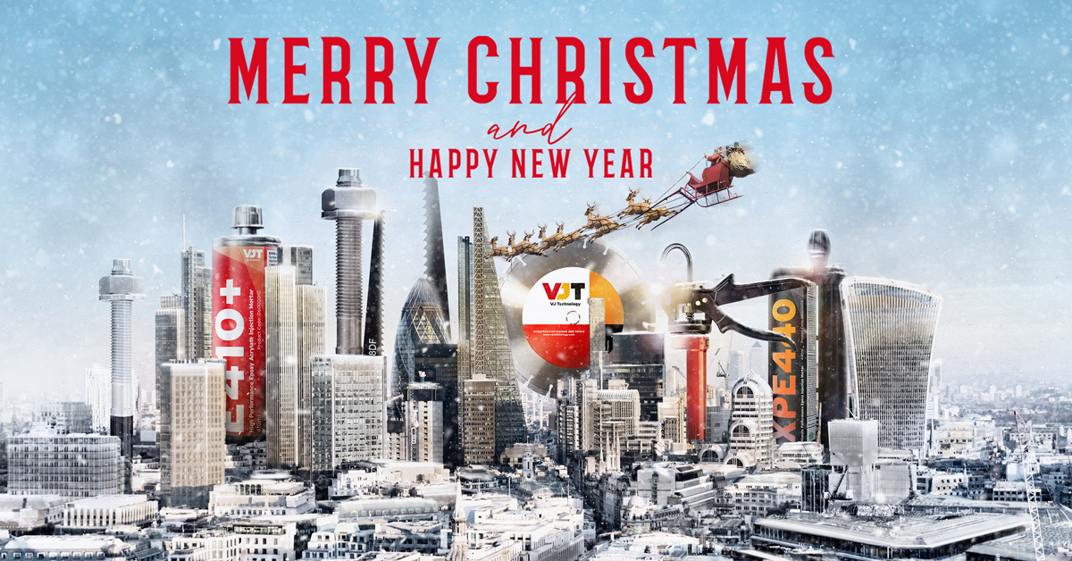 We will be closing for Christmas on 24th December at 12pm &amp; reopening on 4th January 2021.
Office Opening Hours:
Monday - Friday: 8am-5pm 
Trade Counter Opening Hours:
Ashford: Monday - Friday: 7am – 5.30pm
Saturday: 8am – 12pm
Glasgow: Monday - Friday: 8am – 5pm
#weareVJT