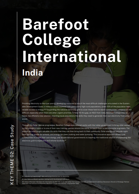 OPSIgov's tweet image. Theme 2⃣: Urban-rural divide

What creative public policy solutions are governments using to ensure their rural populations are not left behind in areas like health, education, digital economy and transport?

Check out our case study with @BarefootCollege to see their solution 👇