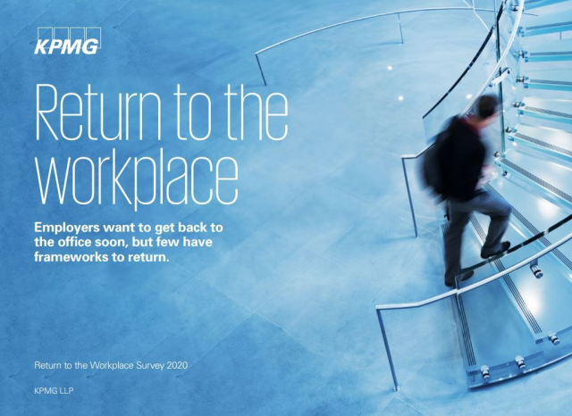 cshusterwork's tweet photo. What's your plan? Only 27% of employers plan to return office-based employees to physical locations in the near term. New survey findings from @KPMG_US #wfh #workforce https://t.co/MGbxtHhcQu https://t.co/VGpzbcof0X