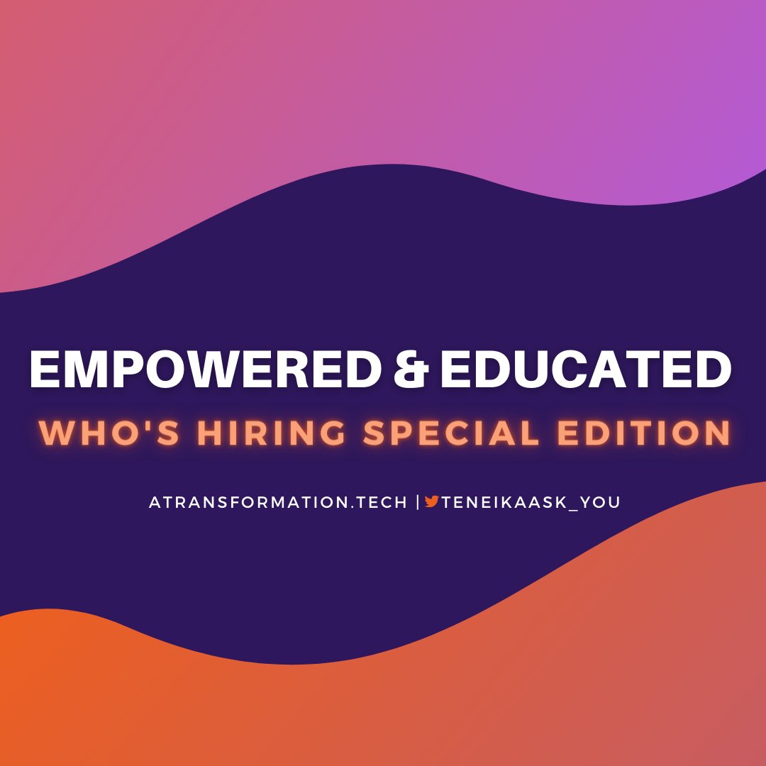 Here's a fresh 🧵with 35+ open roles to be filled before the year ends. Data, Tech, Consulting, Strategy, Finance, Project Mgmt &amp; Tech Sales roles available!

👩🏽‍💻I am providing the recruiter email &amp; the LinkedIn post so you can get more info!

I created a blog post too!⬇

#Thread