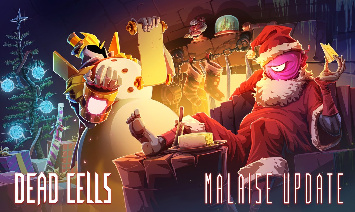 Our 21st update is live on PC! New mutations, enemy, weapon, outfits &amp; diet plus reworks for Malaise, colour scaling &amp; the backpack. And Hand of the King gets his very own lore room...
Coming to consoles Q1 2021.
#deadcells #Steam #indiedev #gamedev