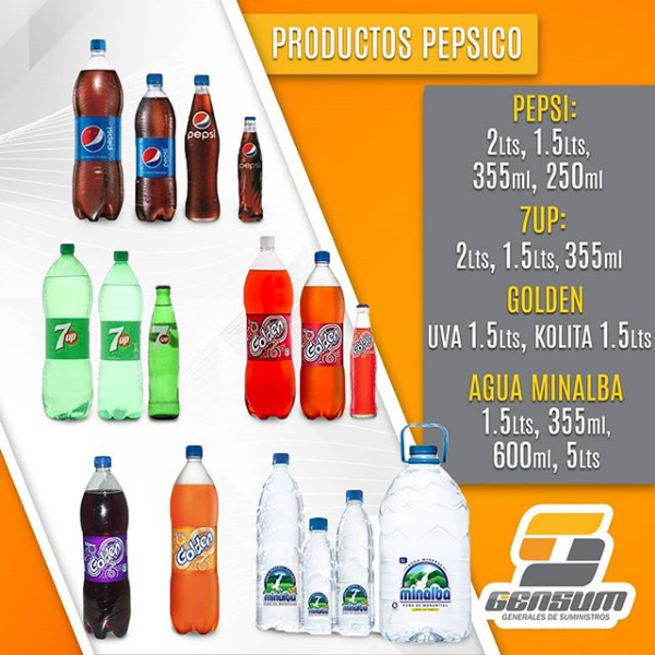 LLEVATE EL QUE MÁS TE GUSTE
•
Productos PEPSI
•
-PEPSI
-7UP
-GOLDEN
-AGUA MINALBA
-
📭Estamos ubicados por la Don Julio Centeno de #Valencia , frente a Oro Cauchos Láser del Big Low Center.
.
#gensum #pepsi #agua #refresco #venezuela #pepsi #7up #golden #colita #uva