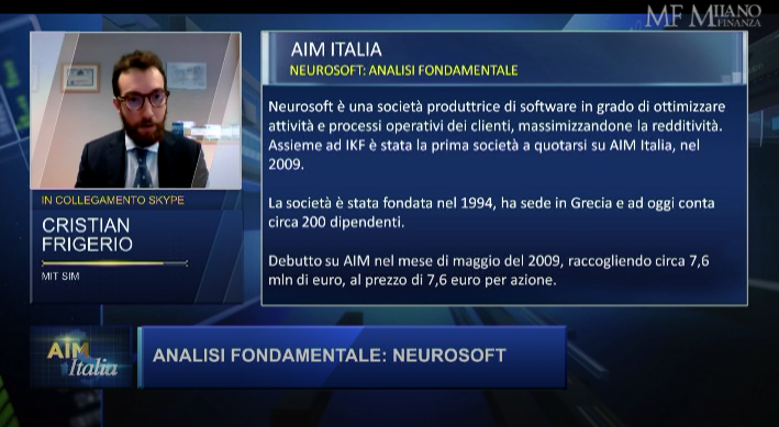 Analisi fondamentale sintetica di Neurosoft, società Greca produttrice di software in grado di ottimizzare attività e processi operativi dei clienti.

#AIMItalia #neurosoft #analisifondamentale #MilanoFinanza

video.milanofinanza.it/classcnbc/aim-…