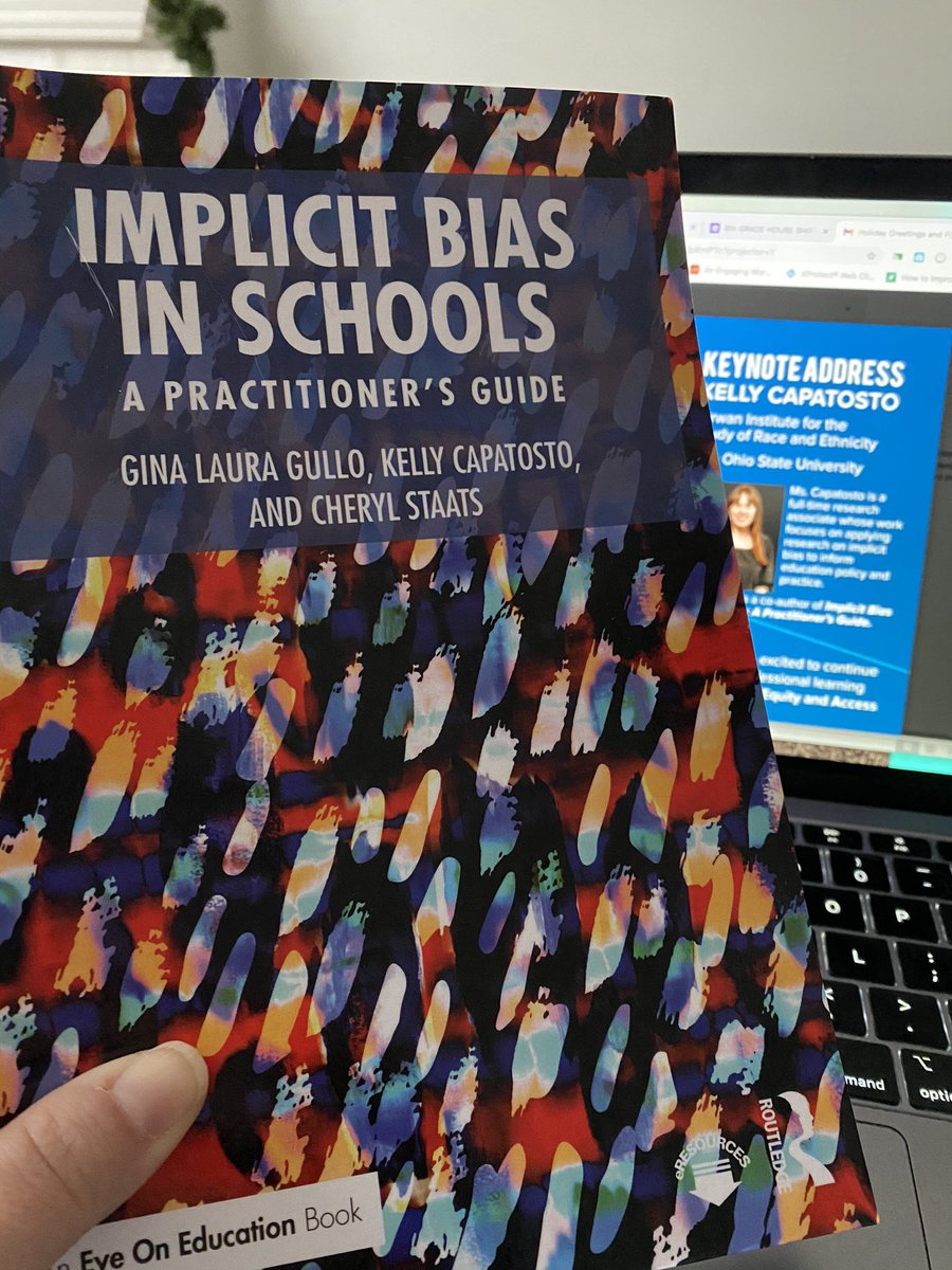 Winter break reading in anticipation of our keynote address with Kelly Capatosto in January. Looking forward to digging in and growing. <a href="/KirwanInstitute/">The Kirwan Institute</a>