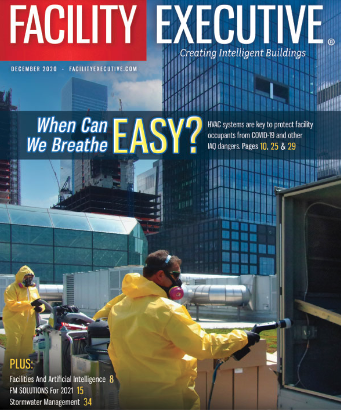 enverid's tweet photo. Don't miss @facilityexec Dec issue.  Highlighting an important read: @DougEngel1's article "Indoor Air Quality &amp; the Pandemic" that digs into risk, energy use &amp; #carbon impacts of different commercial HVAC COVID-19 mitigation strategies. 
https://t.co/q13MkIDiOt #IAQ #IAQP #HVAC https://t.co/wEf0sBvHMN