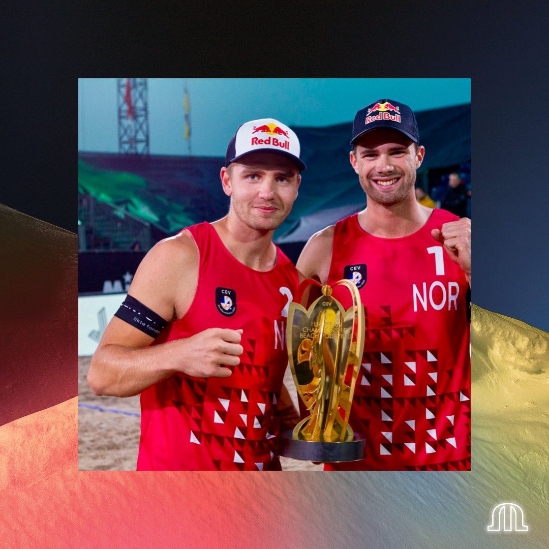 Maurice_Lacroix's tweet photo. In 2020, the Beach Volley Vikings team became the European champions for the third time.
The team is comprised of Anders Mol and Christian Sørum who demonstrate unwavering ambition and a passion for success.
Anders, Christian: Your Time is Now!
#MLFriend #YourTimeIsNow https://t.co/nrLwAUpYFa