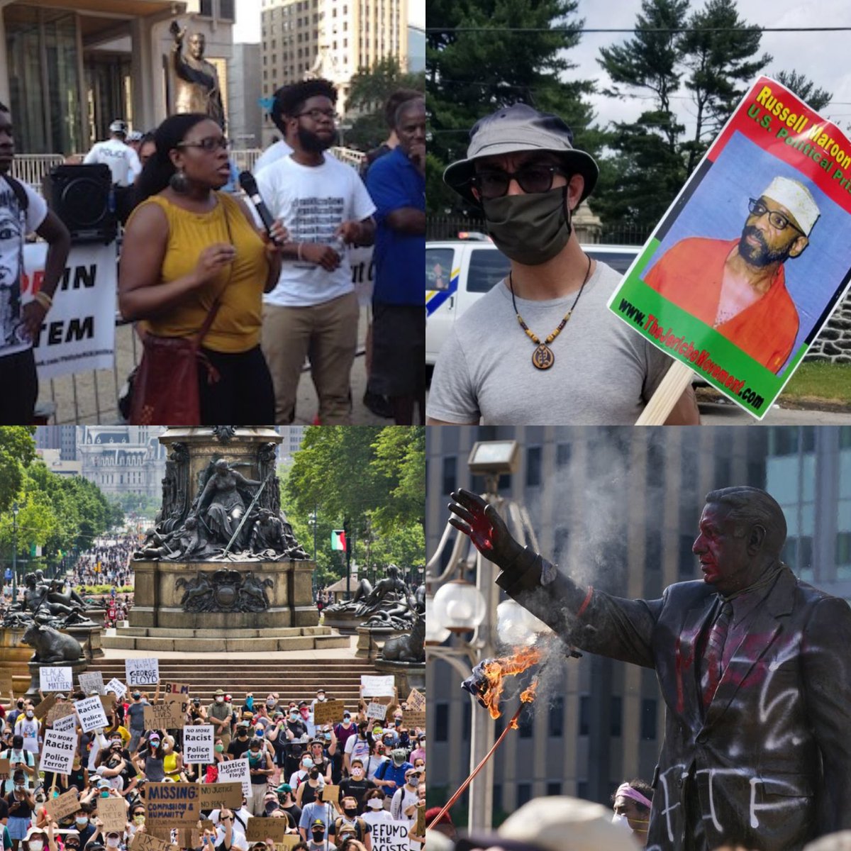 Our conversation w/ Philly Black Radical Collective members  @stillbrave29 &  @saleemholbrook showed how Philly organizers have developed a local abolitionist vision in the wake of this summer's state violence & rebellions. One that remains as urgent as ever …https://millennialsarekillingcapitalism.libsyn.com/we-want-freedom-abolition-in-philly-and-beyond-with-robert-saleem-holbrook-and-megan-malachi