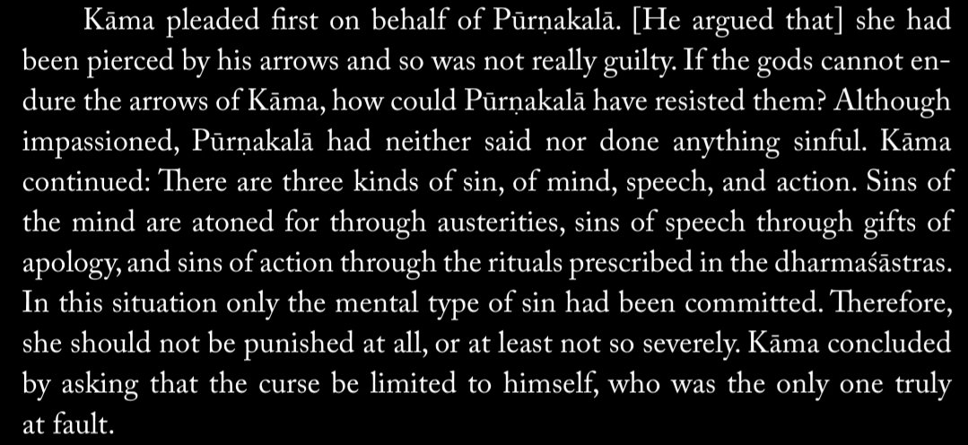  Back on my Kamadeva analysis book to cope  the fact that Kama still acts as a benevolent god despite everything that happened to him breaks me immensely i love him sm