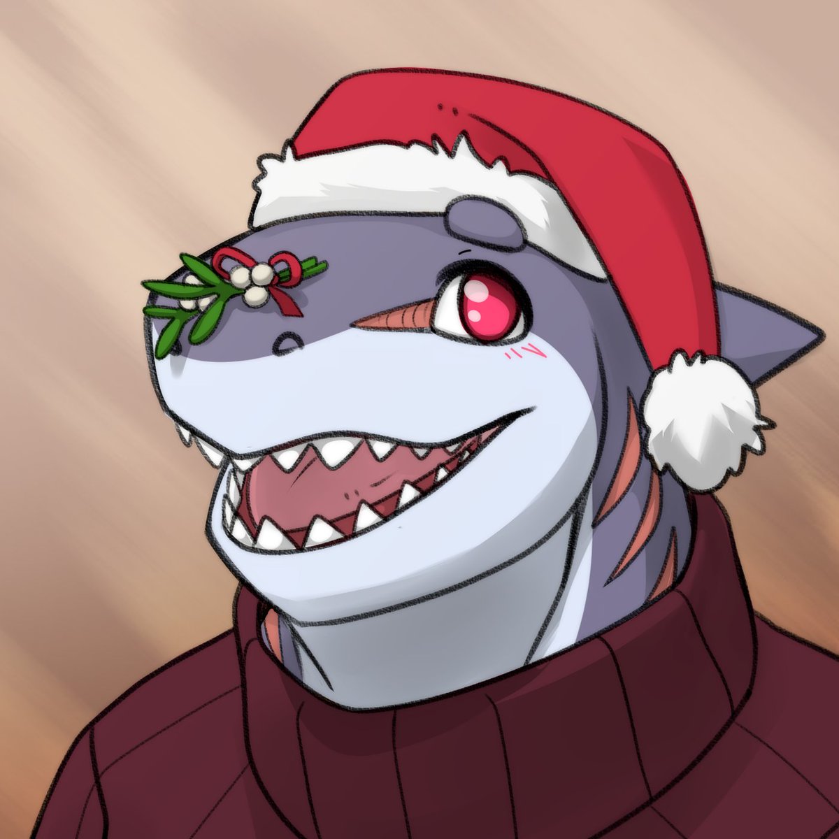 I can feel Christmas closer 🎄🎁🦈