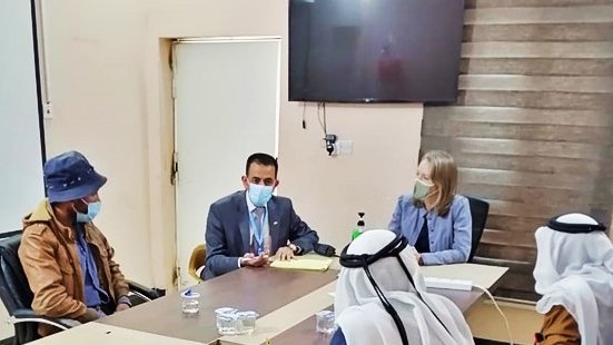 OCHAIraq's tweet photo. Today, OCHA Head of Office Sheri Ritsema-Anderson met with returnees in #Hawiga, to discuss return conditions and related challenges, needs and gaps. Following the closure of Laylan IDP camp on 30 November, 365 families returned to Hawiga. #IDPs #Towardsdurablesolutions #Kirkuk https://t.co/Kg4NQrIu3V