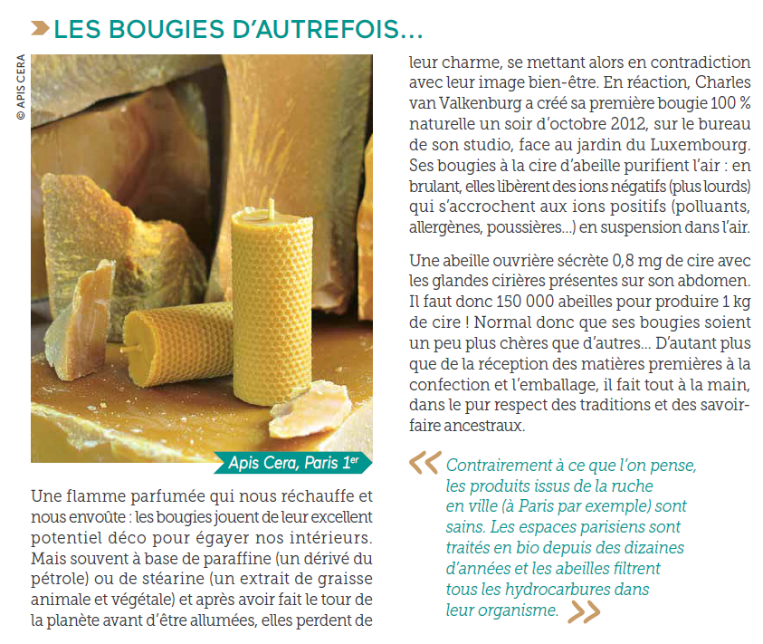 CMA_Paris's tweet photo. [Retour aux sources]
#MadeIn2020
Apis Cera nous fait redécouvrir les bougies d’autrefois. 100% naturelles, à la cire d’abeille 🐝, ses bougies ne plombent ni le bilan carbone, ni l’air de notre habitat 🏠👍
📲 https://t.co/f7G1QXi8uU https://t.co/1TXRQ5w6ZB