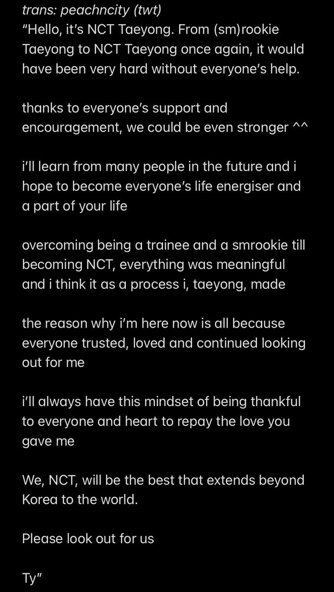 peachncity's tweet photo. 160414 [From. TAEYONG] Hello, it’s NCT Taeyong https://t.co/AW9XexGuRn