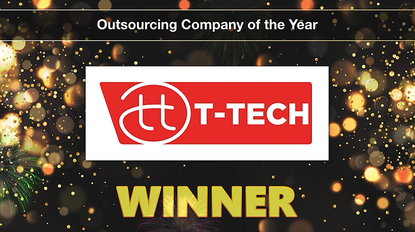 TTech_UK's tweet photo. Celebrate good times…come on 🎵! We’re still celebrating our win at the #NationalTechAwards for the Outsourcing Company of the Year Award🎉! It was great to be recognised for our #servicecentric attitude. For us, clients always come first! #servicecentric #award @NTechAwards https://t.co/ITo96FAPoy