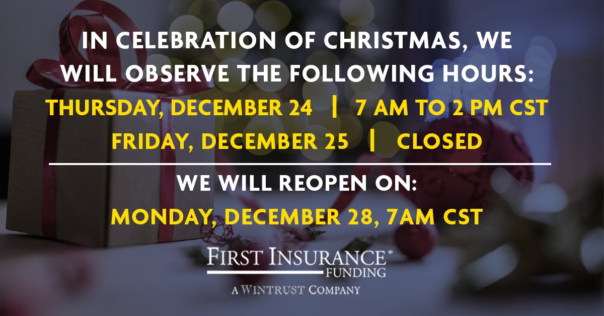 Please note the following closures-