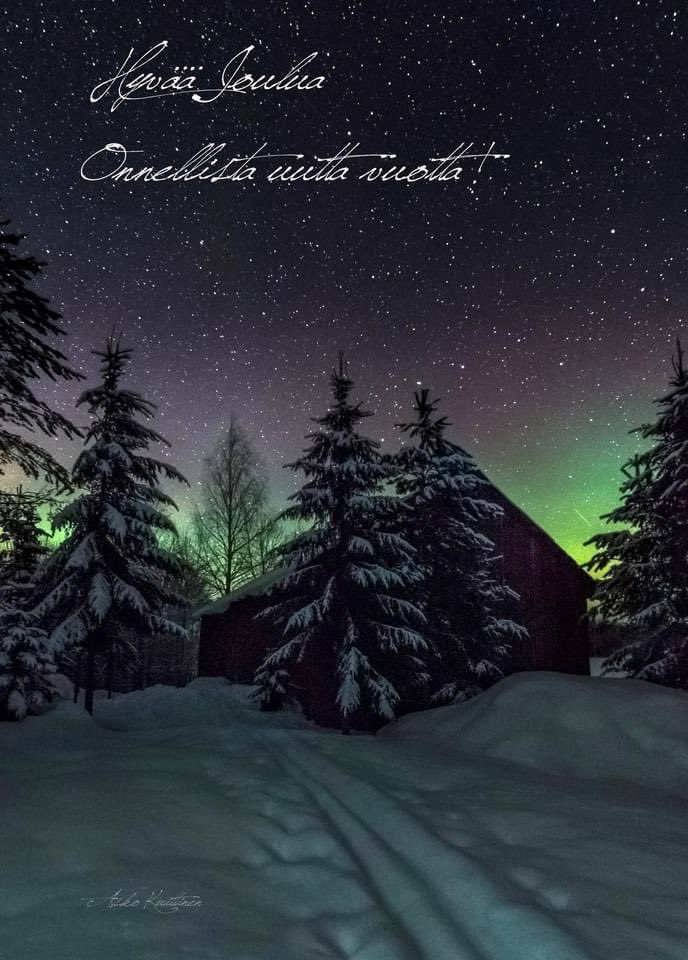 Lämmin kiitos kaikille asiakkaillemme, henkilöstöllemme ja yhteistyökumppaneille tästä poikkeuksellisesta vuodesta ❤️ Kohdataan tuleva vuosi yhdessä entistä vahvempina!

Hyvää Joulua &amp; turvallista tulevaa vuotta 2021 🎄

Kuva: Asko Kuittinen, suomalainen maisema