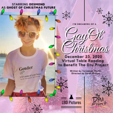 desmond_amazing's tweet photo. GAY OL' CHRISTMAS premieres 9am PST on Dec. 23rd๐All proceeds benefit @thedruproject โ
TIX:
https://t.co/Vducikat0C
#desmondisamazing #gaychristmas #gayholiday #GayOlChristmas #gayxmas #happyholigays #holigay #holigays #queercheer #thedruproject https://t.co/xbYkaoScb0