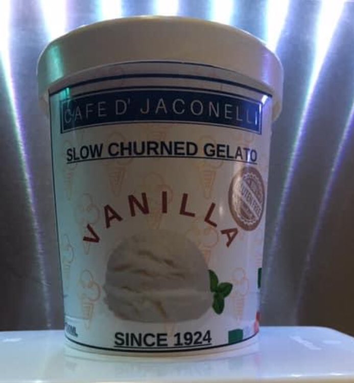 Jaconellis's tweet photo. If you fancy Jaconellis fresh ice cream and raspberry  sauce for your Christmas dinner you can phone your order and we will guarantee you get it 01419461124 
We also have great flavours churned fresh available.
Thank you for your support and wish you all a very merry Christmas. https://t.co/ugouZOPZOF