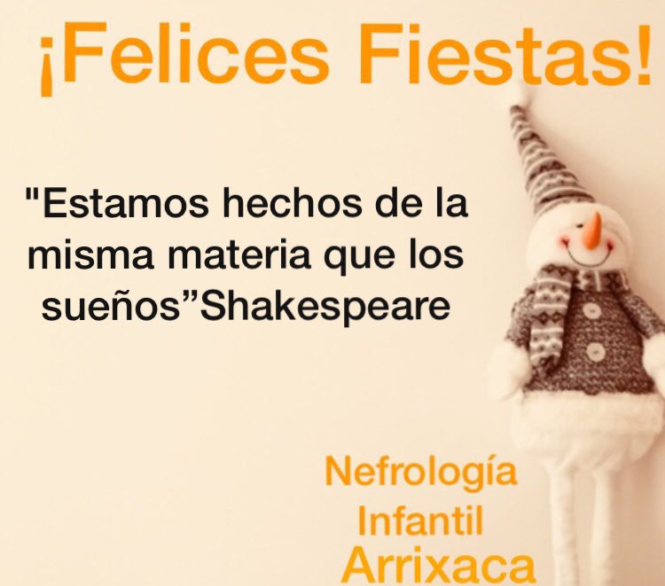 Nefro_inf_HCUVA's tweet photo. ¡Felices Fiestas! 🎉🎁🎄
Nunca un deseo ha tenido tanto sentido: Salud, Paz & Amor ⭐️
#Nefrología #Pediatría #Arrixaca #Área1 #Murcia #HCUVA https://t.co/zaYiWhvRbt