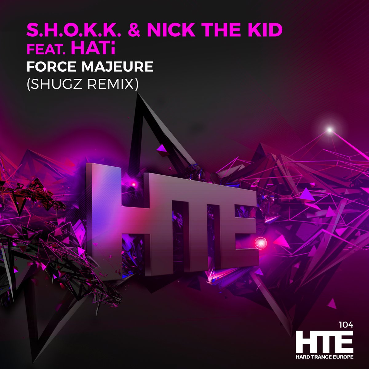 Out today, we are absolutely delighted to welcome Shugz on to the label, with this eagerly awaited remix of @shokkmusic & @DjNickTheKid's 'Force Majeure'. 
Feat HATi on Vocals. @beatport  @Rob_MusicFirst @BlackHoleRec @BlackHoleDist @BlackRockPub