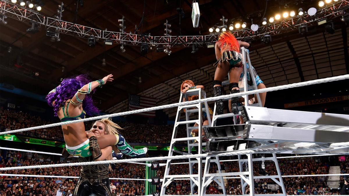 34 - Women's Ladder Match [Money In The Bank] [17/06/2018]1/2
