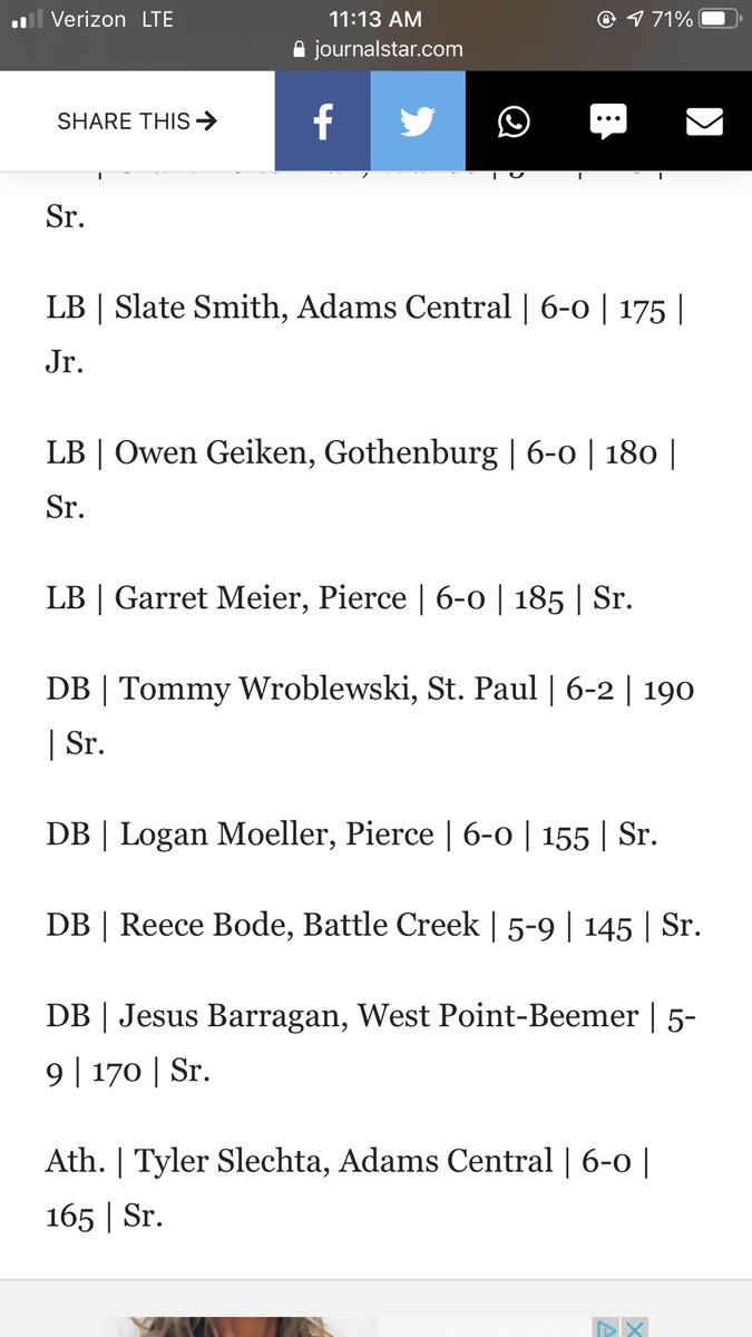JBarragan223's tweet photo. Extremely honored to be named First Team All-State in C-1. Thank you to all my teammates and coaches!! https://t.co/tEyBCU94zH