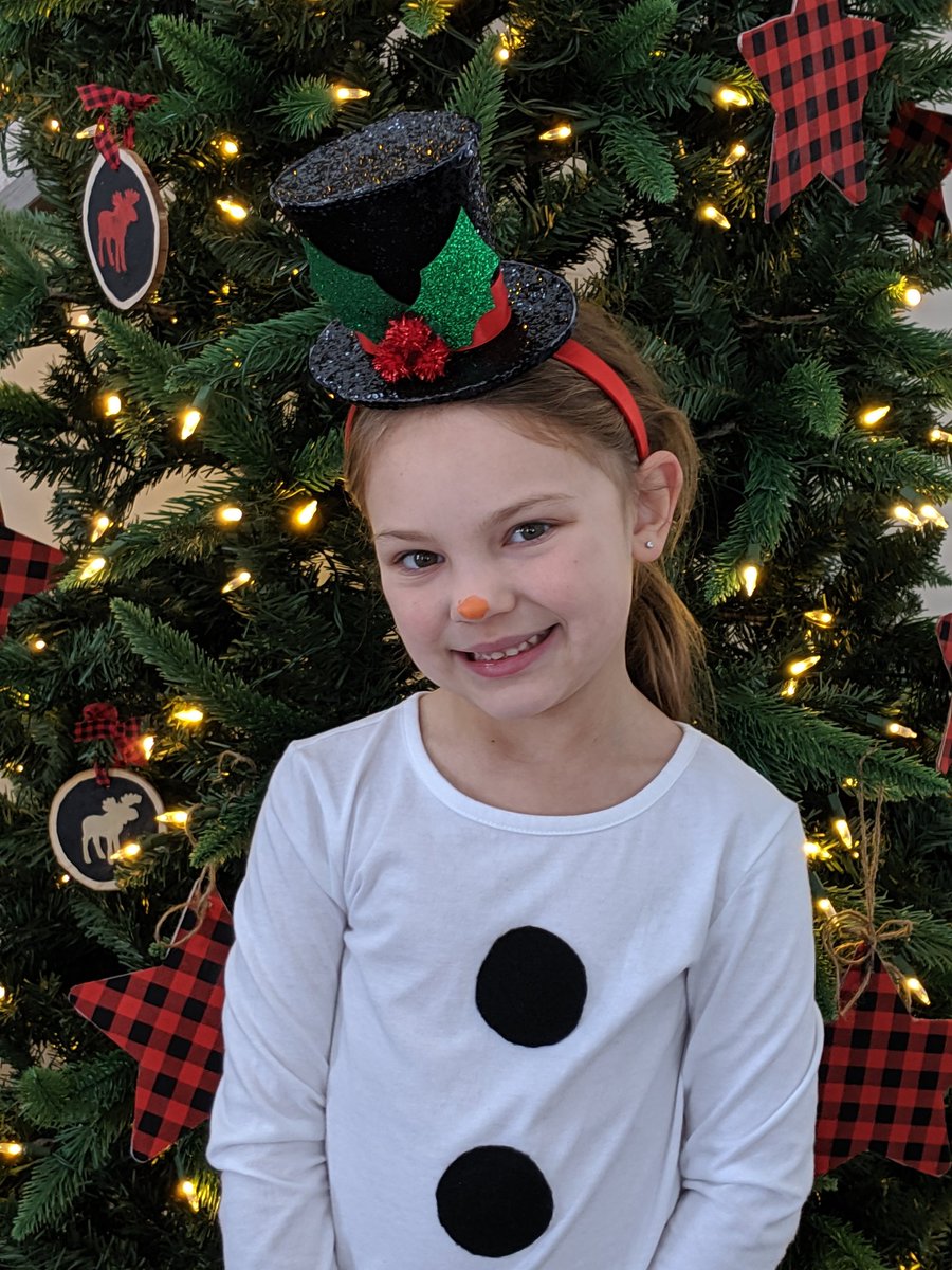 My little snowman ready for virtual learning today.  Dress like your favorite Christmas Character. ☃️ <a href="/trtomasko/">Dr. Tracie Tomasko</a> <a href="/JohnZesiger/">Dr. John W. Zesiger</a> <a href="/MV_Knights/">Moshannon Valley SD</a>