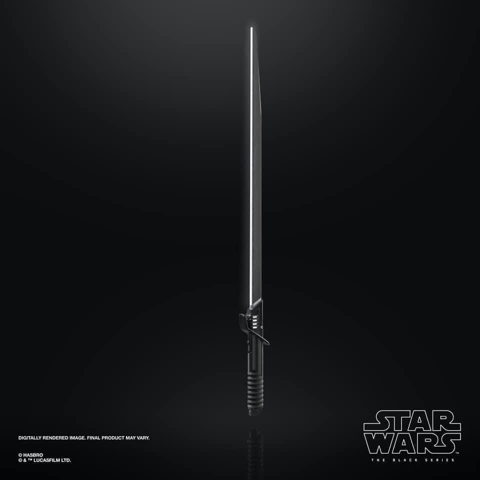 QueenScoundrel's tweet photo. Hasbro announced Pre-orders for the Force FX Darksaber will be live starting today, December 21st at 1pm PST / 4pm EST for $249.99. Get yours as soon as you can! #bobafett  #themandalorian  #disneyplus #streaming #starwars #lucasfilm #fennecshand  #grogu #babyyoda #darksaber https://t.co/GBX4ReAy3g
