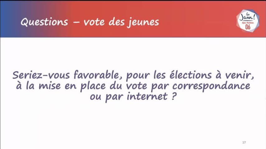 lesjem06's tweet photo. 💻 🗣️ Agora sur la citoyenneté hier pour les #JAM06
❌🗳️Abstention chez les jeunes
👩🏫👨🏫Éducation à la citoyenneté
📬🖱️Vote à distance
Autant de sujets essentiels et plus que jamais d'actualité dont nous avons débattus ! https://t.co/K0zCqxS8FX