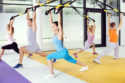 5. Suspension TrainingFitness trainers swear by this hard-core routine that uses your body weight and focuses on the body from different angles. It is a strengthening tool that helps improve balance and stability as well.