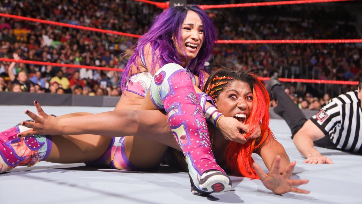 31 - Sasha Banks vs Natalya vs Ember Moon vs Alexa Bliss [Raw] [11/06/2018]1/2