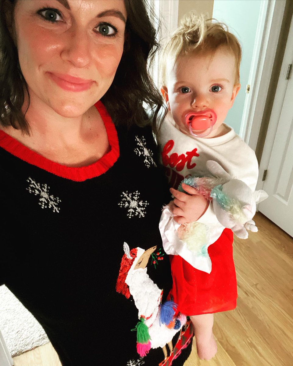 TheRebeccaParks's tweet photo. Visit with Santa excitement and I’m wearing what may be Bryn’s favorite sweater. 🎅🏼❤️🦙 #brodiecharles #brynlawson https://t.co/MRWHMq0kdy