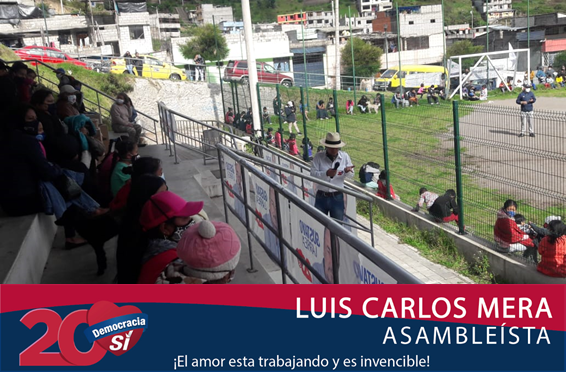 mera_por's tweet photo. Un verdadero placer compartir nuestro proyecto político con la gente de Chillogallo. 👏👏👏👏
También realizamos un agasajo navideño a nuestros niños.
Gracias a todos por el apoyo, seguiremos trabajando por un mejor mañana.
#GustavoLarreaPresidente
#LuisMeraAsambleísta
#EmpleoSI https://t.co/Q6YKauxUuF
