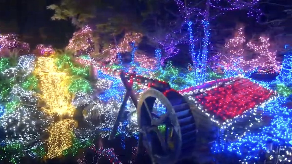 jarmstrongbc's tweet photo. This is neat: @stanleyparkrail isn’t running for Bright Nights this year, but they’ve just put out video of the train journey and a 360 virtual experience: 
https://t.co/D035sruaeY

https://t.co/wfBqiQApgI

Enjoy it? Consider donating to @BCBurnFund https://t.co/3KFEV1Srct